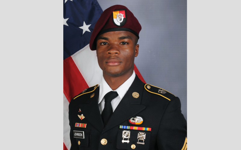 La David Johnson (U.S. Army Special Operations Command via AP)